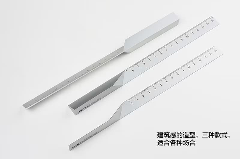 高端創意辦公文具 鋁合金直尺 商務辦公禮品