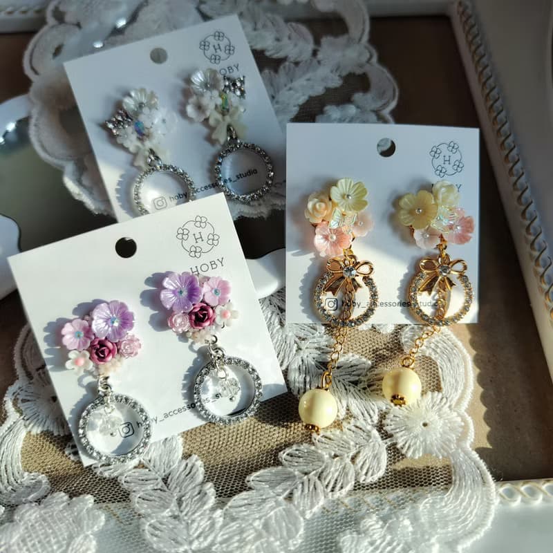 夢中的婚禮耳環 Dream's wedding earrings