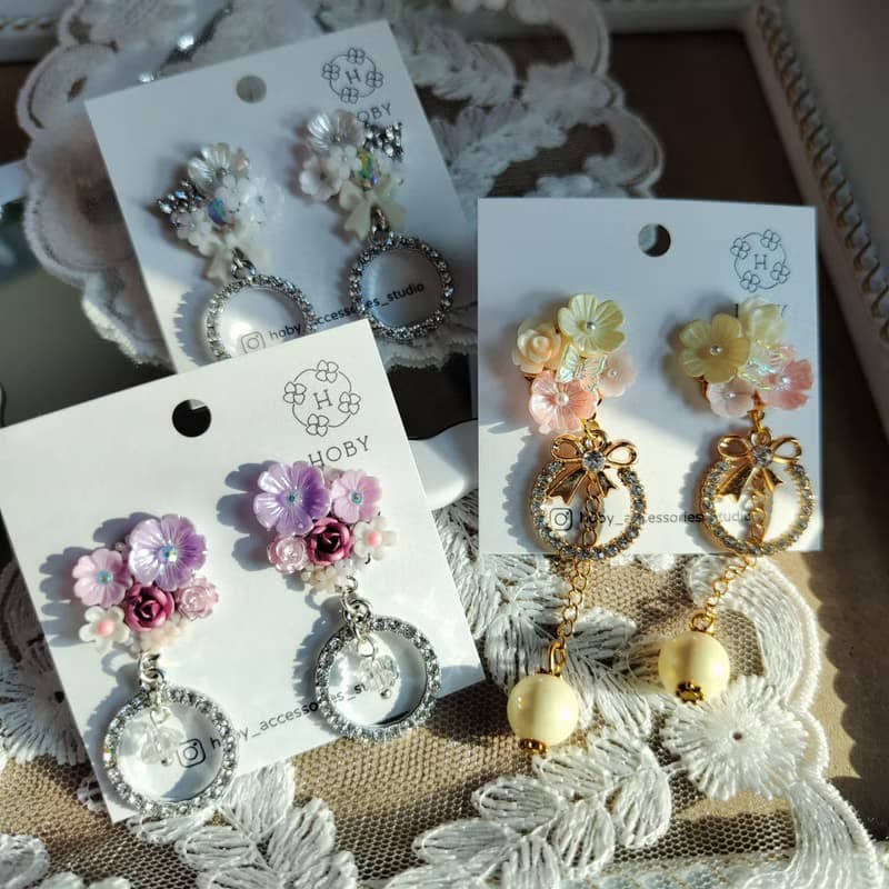 夢中的婚禮耳環 Dream's wedding earrings