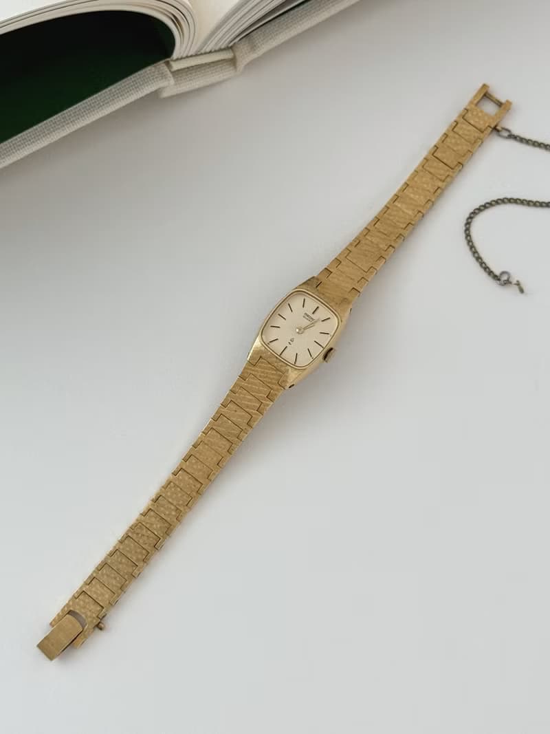 Vintage Seiko Gold Plated Bracelet Watch