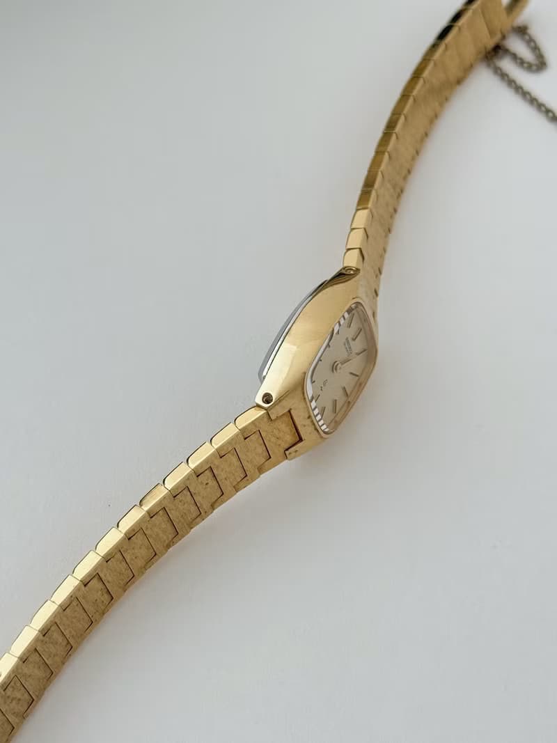 Vintage Seiko Gold Plated Bracelet Watch