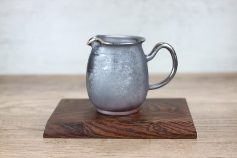 【送禮好物】天然落灰 柴燒茶海 公道杯 名家葉敏祥手作 320ml
