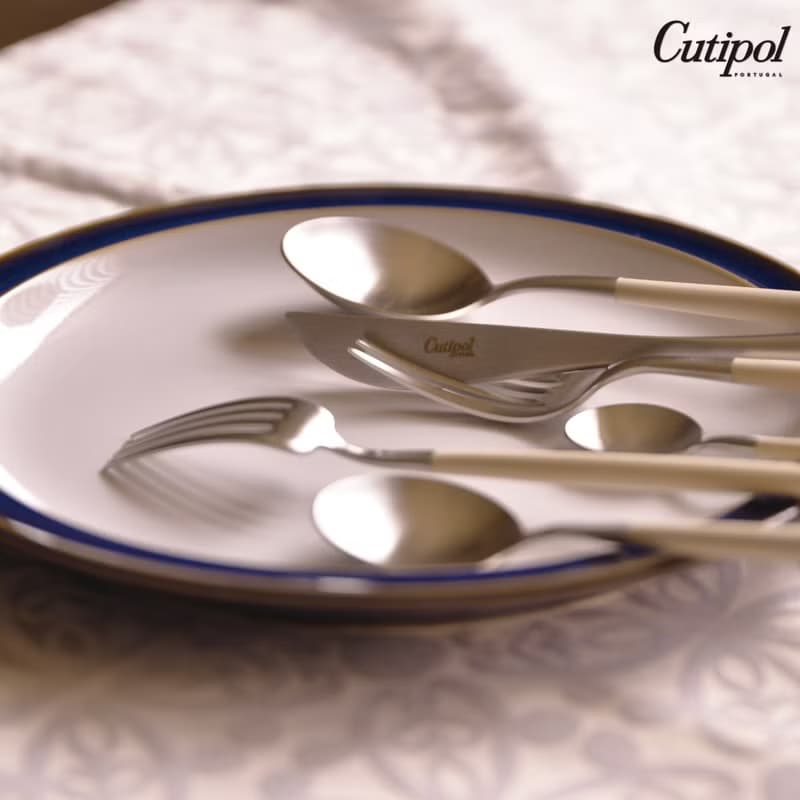 葡萄牙Cutipol GOA系列奶茶柄21cm主餐匙