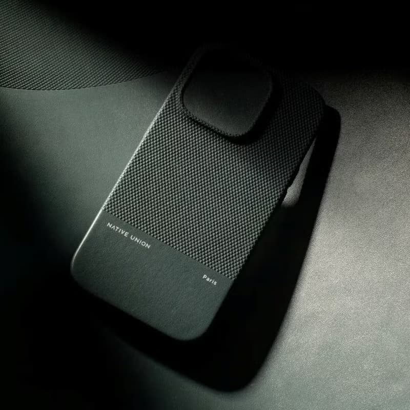 Native Union | CLIC 巴黎系列手機殼 石墨綠 適用iPhone14/15/16