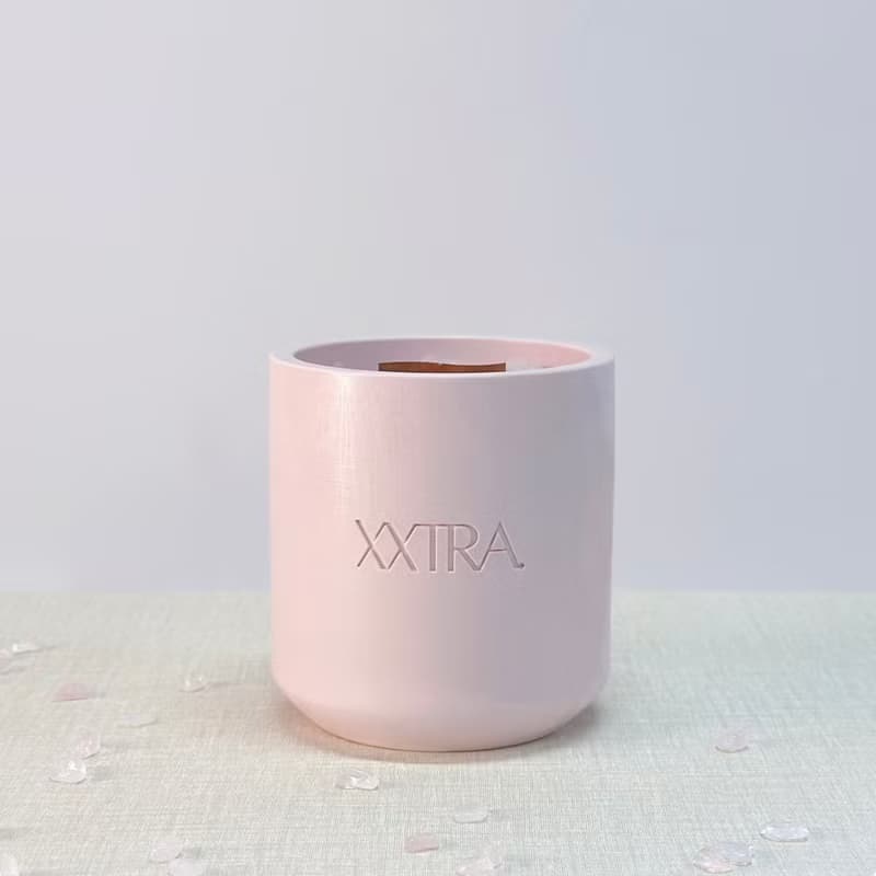 XXTRA Intrinxic 全天然水晶香氛蠟燭 | 粉晶 草莓晶 | Enchanté