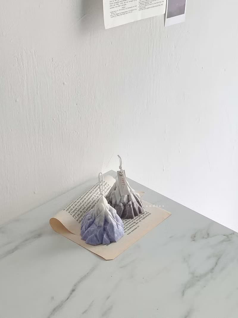 鐵達尼號的冰山 : 冰山造型香氛蠟燭