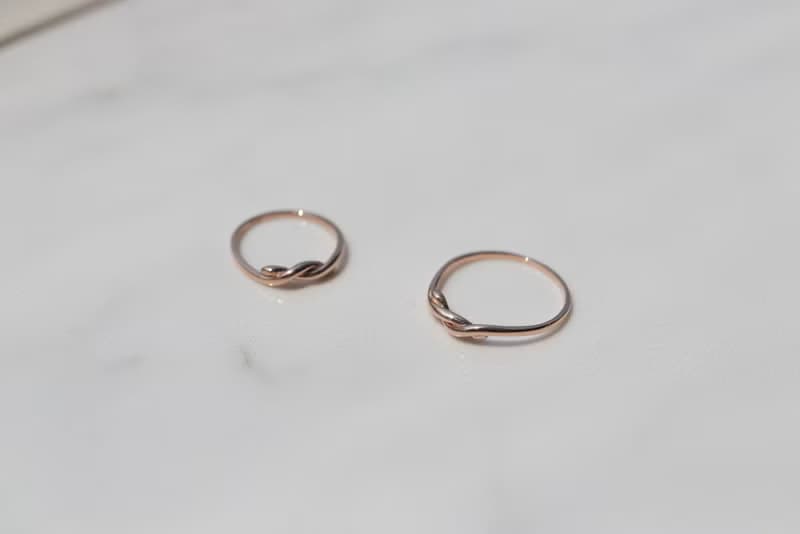 14K Line Helix Ring 螺旋線條戒指