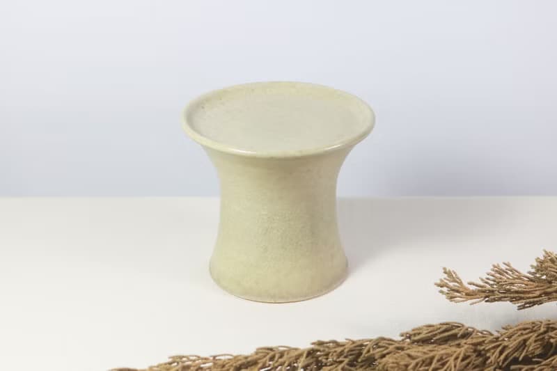 蜜黃葡灰小高盤