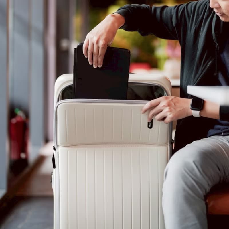 cctogo ∣ 30吋立可開煞車旅箱 多色選 + 潛水布托運保護套(黑)