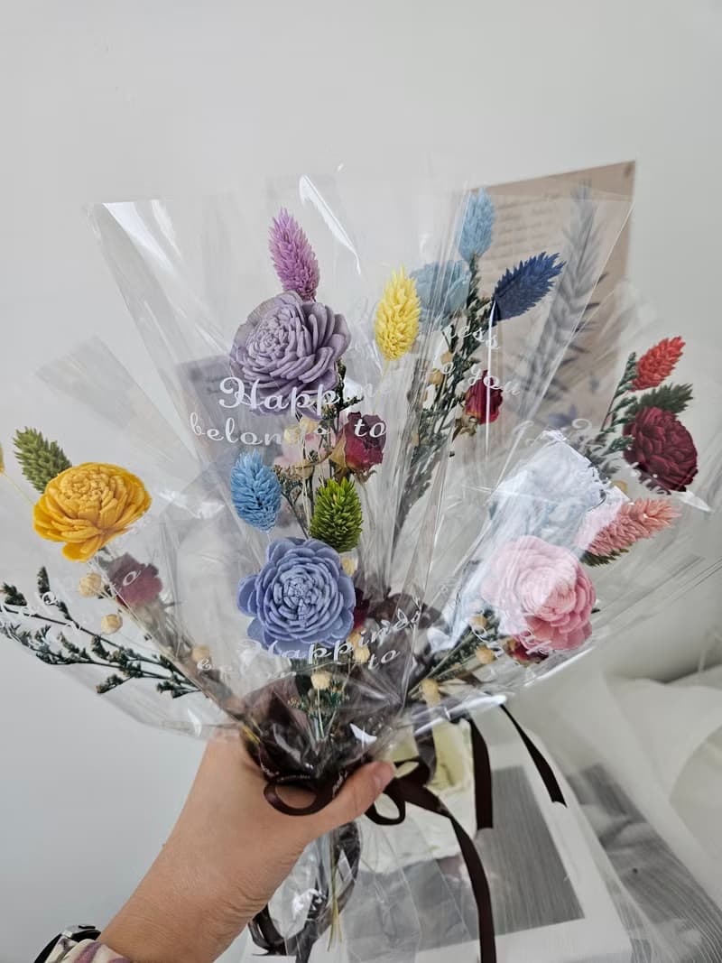 索拉玫瑰單支小花束 婚禮小物 萬用花束