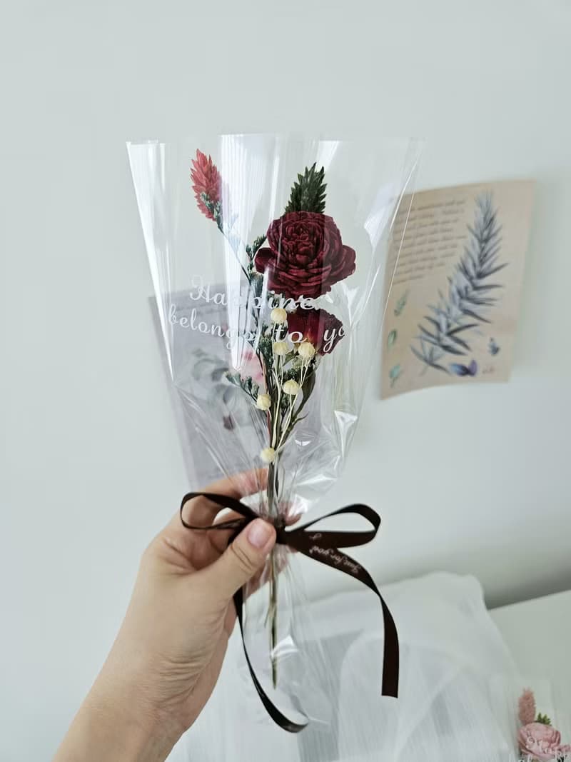 索拉玫瑰單支小花束 婚禮小物 萬用花束