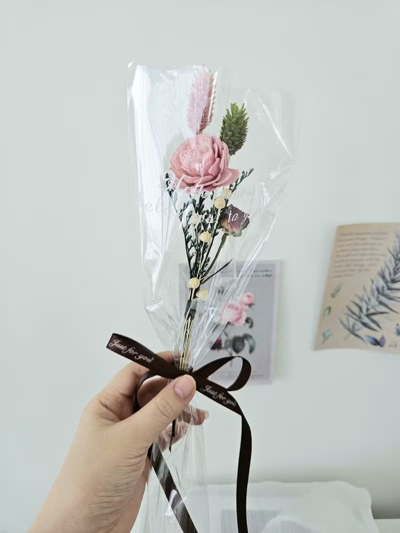 索拉玫瑰單支小花束 婚禮小物 萬用花束