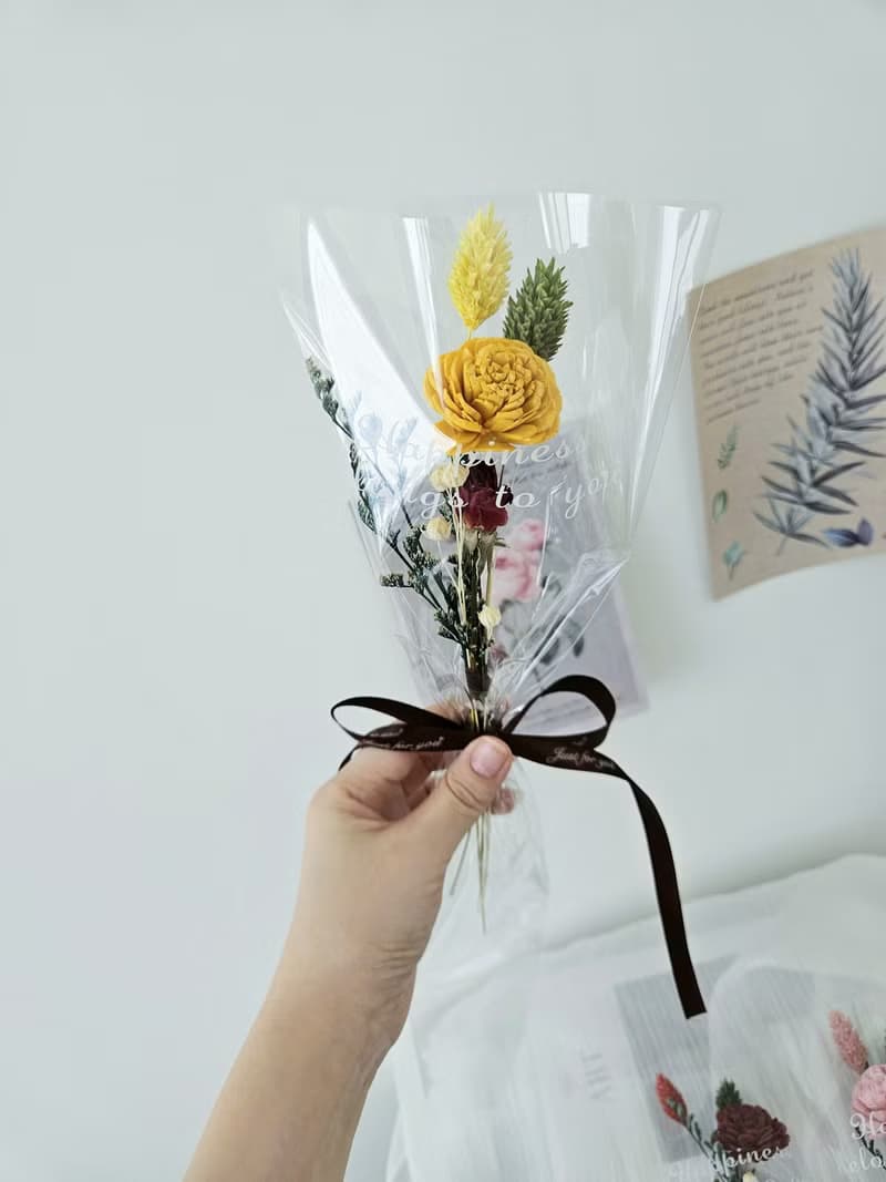 索拉玫瑰單支小花束 婚禮小物 萬用花束