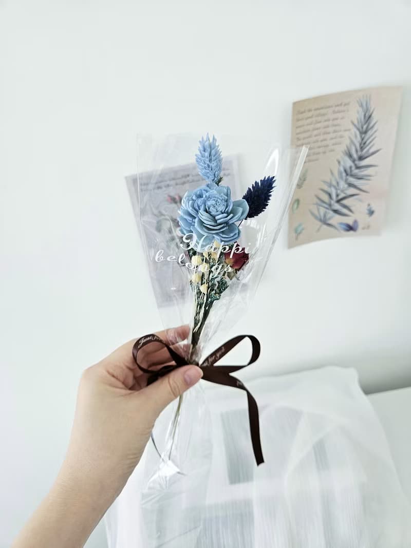 索拉玫瑰單支小花束 婚禮小物 萬用花束