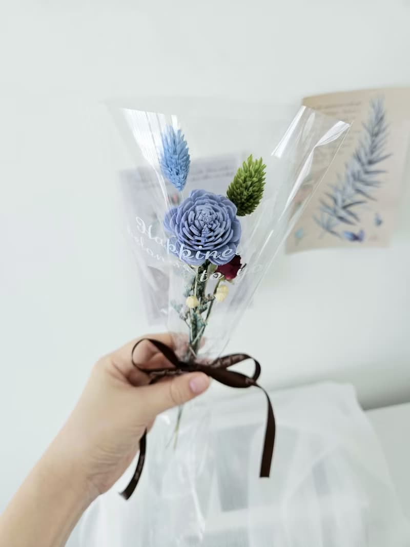 索拉玫瑰單支小花束 婚禮小物 萬用花束