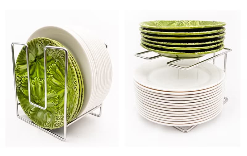 304不鏽鋼　凹形盤架　盤子收納架　碗盤架 鍋蓋架 平底鍋架