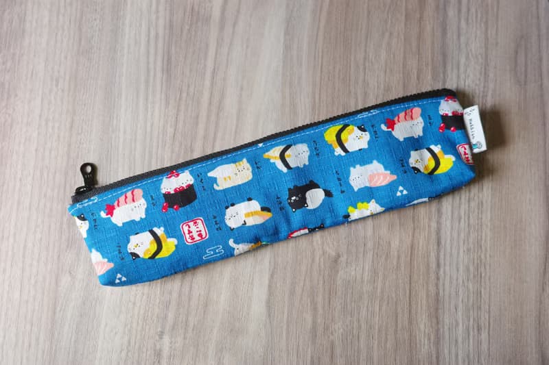 貓壽司 藍 - 餐具袋 環保餐具袋 | 海柏手作