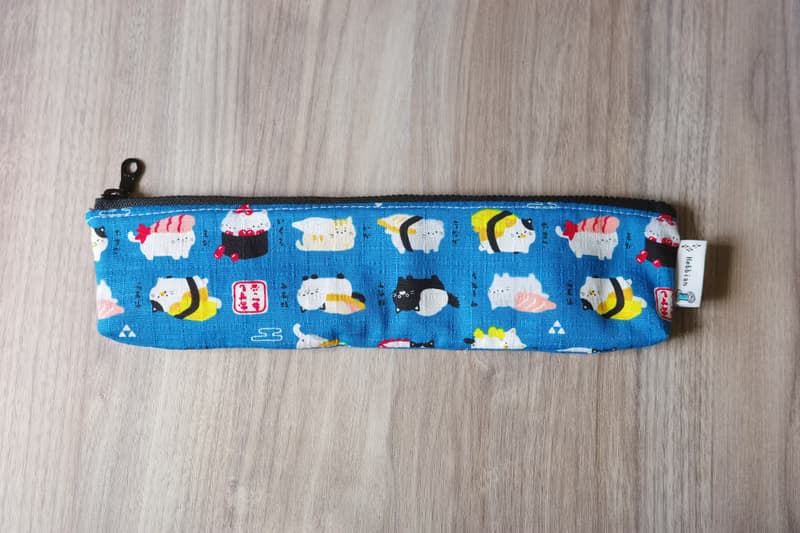 貓壽司 藍 - 餐具袋 環保餐具袋 | 海柏手作