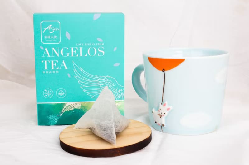 【交換禮物精選】祝福茶包輕巧盒 天使茶包 無毒可分解