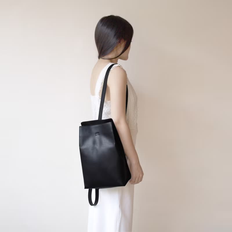 Rectangular Bucket Bag兩用方形水桶背包/單肩包/真皮包/手提