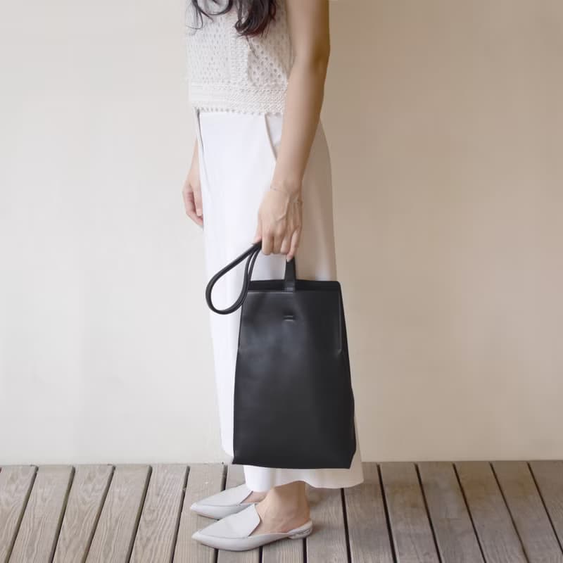 Rectangular Bucket Bag兩用方形水桶背包/單肩包/真皮包/手提