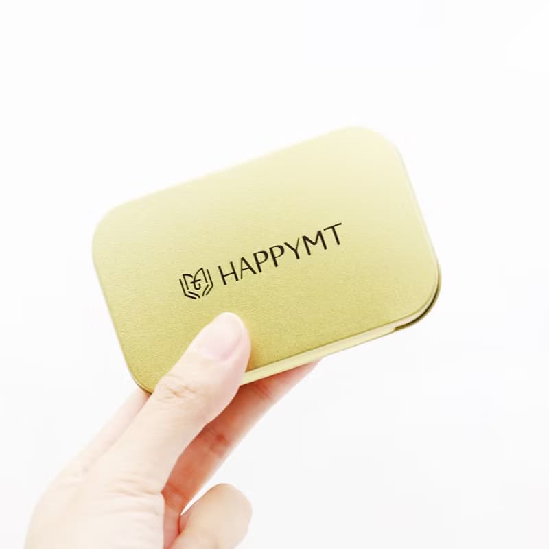 HAPPYMT花朵蠟粒糖果盒