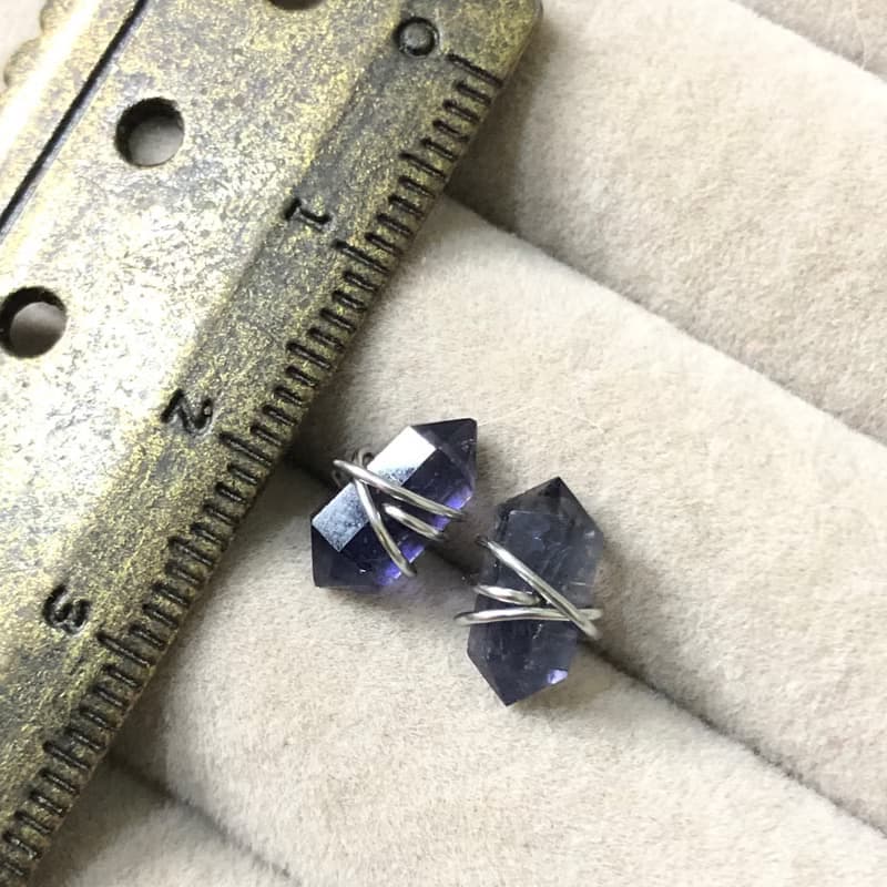 菫青石鈦鋼耳釘 316醫療鋼耳針