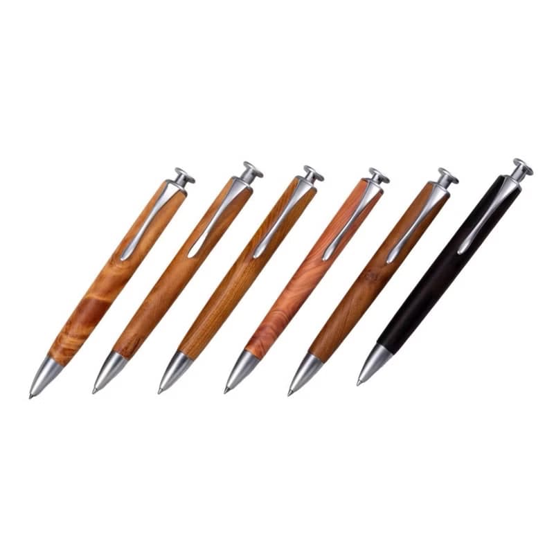 潤墨-按壓式鋼珠筆 • 霧銀款