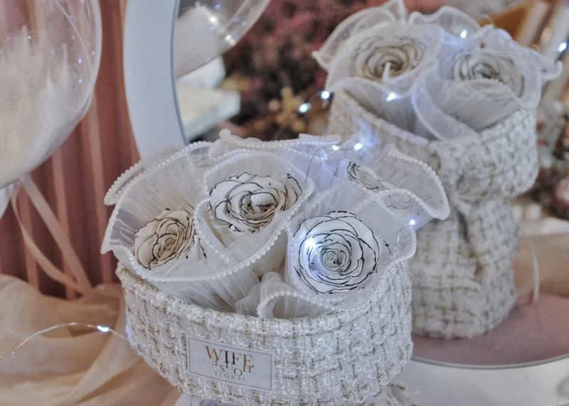 小香玫瑰花束 送禮 生日 求婚