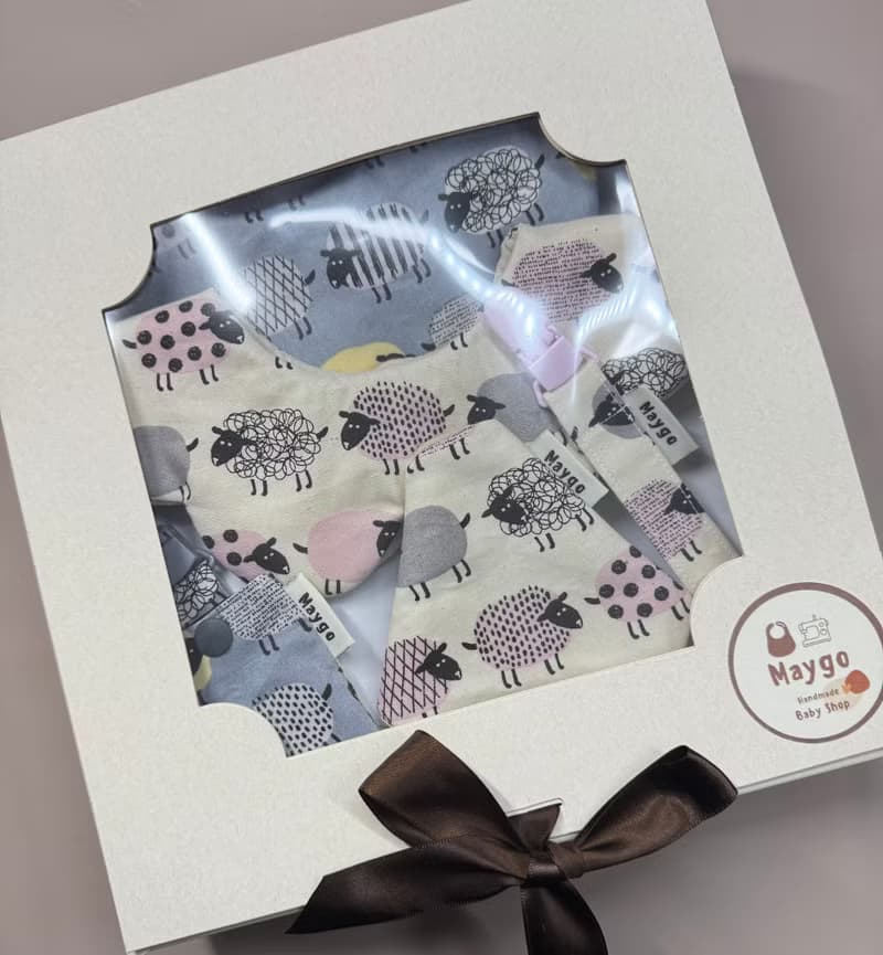 Maygo.bib 憂鬱小羊。彌月禮盒