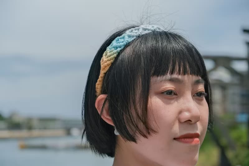 小丑魚 手染編織鬆緊髮帶 成人兒童皆可配戴 職人手工染製