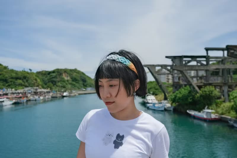 小丑魚 手染編織鬆緊髮帶 成人兒童皆可配戴 職人手工染製