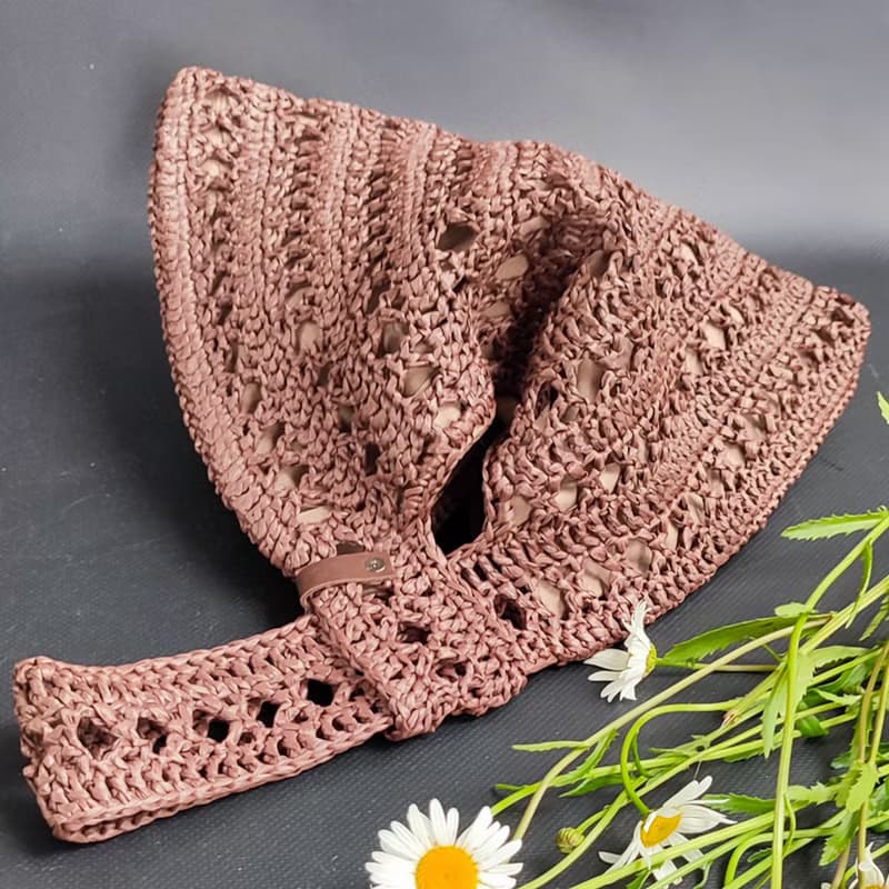 Japanese Knot Bag - Raffia Bag for Women