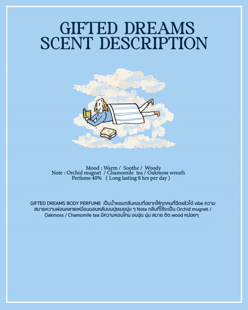 Summerstuff.marine - BODY PERFUME กลิ่น GIFTED DREAMS (50 ml)
