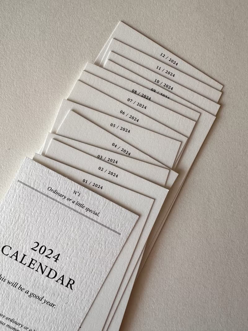 Madeleine Artisanat 2024 Mini Calendar