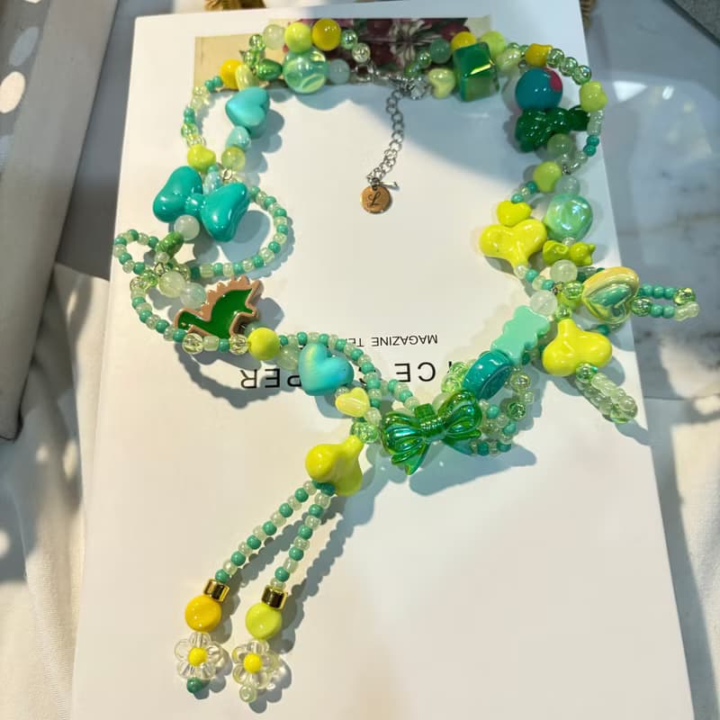 Handmade necklace street style 1
