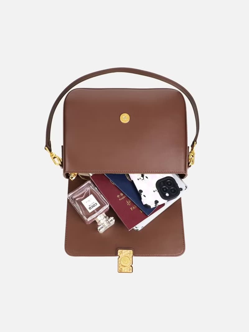 真皮豆腐包box小方包女士 高級感牛皮單肩斜挎女包腋下包