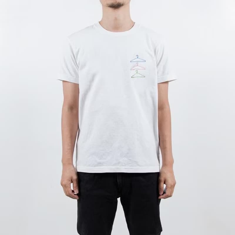 カラフルハンガーセット 刺繍Tシャツ　ユニセックスXS〜XLサイズ　Tcollector