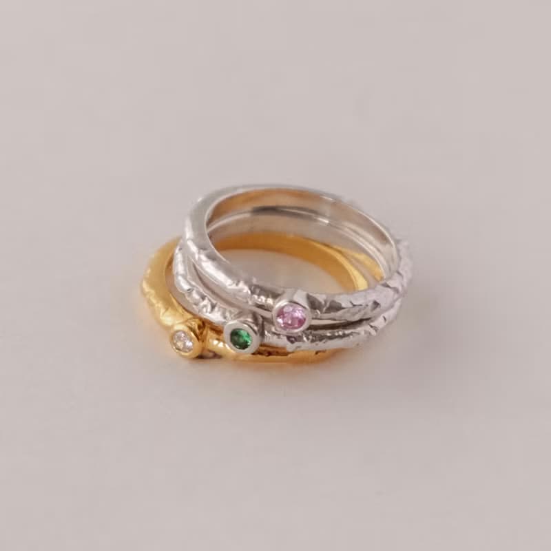 Aurora 曙光單鑲戒 - MISSCHERRY輕珠寶/戒指/天然寶石戒/情人節