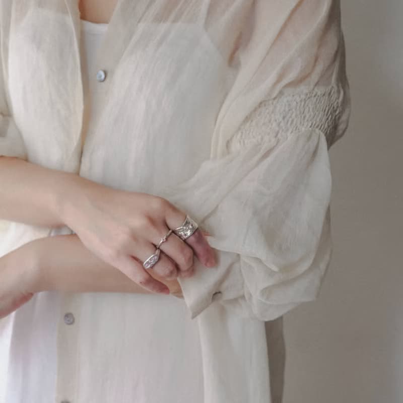 Aurora 曙光單鑲戒 - MISSCHERRY輕珠寶/戒指/天然寶石戒/情人節