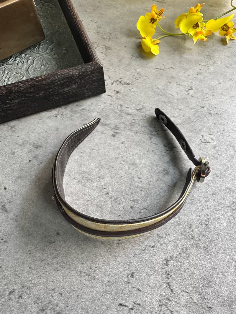中古名牌 Loewe 羅意威 皮革手帶 禮物 手鈪