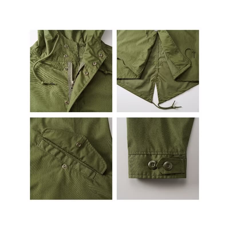 軍事軍裝工裝風格長版風衣 軍綠色 M51 parka 防潑水 MOD 英倫