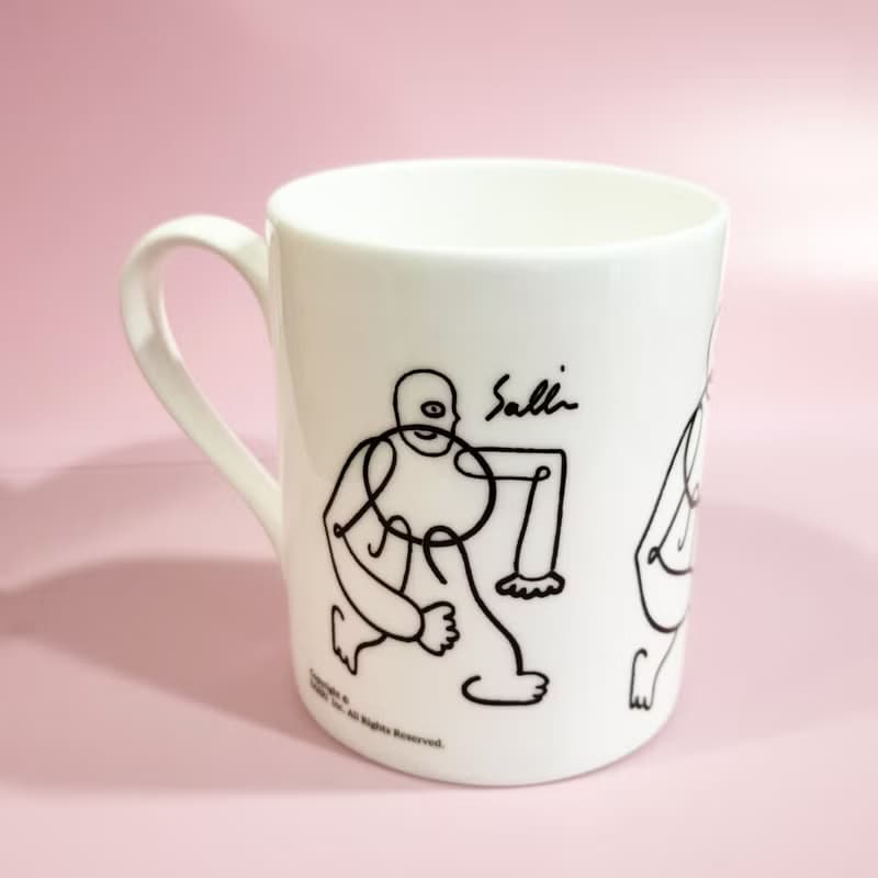 貝瓷杯 杯 貝瓷 奔跑的關節 馬克杯 陶瓷杯 陶瓷 水杯 餐具 廚房
