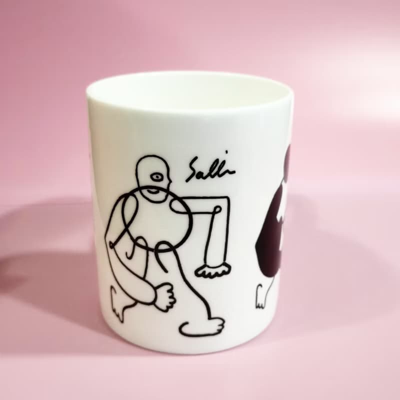 貝瓷杯 杯 貝瓷 奔跑的關節 馬克杯 陶瓷杯 陶瓷 水杯 餐具 廚房
