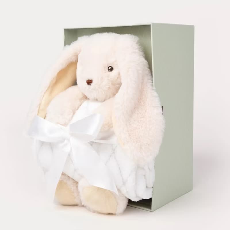 北歐瑞典Teddykompaniet Svea兔兔毯子禮盒