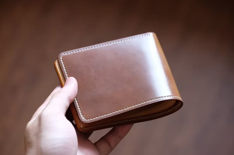 MILDY HANDS - SW01 馬臀皮 短夾 銀包 Horween shell cordovan