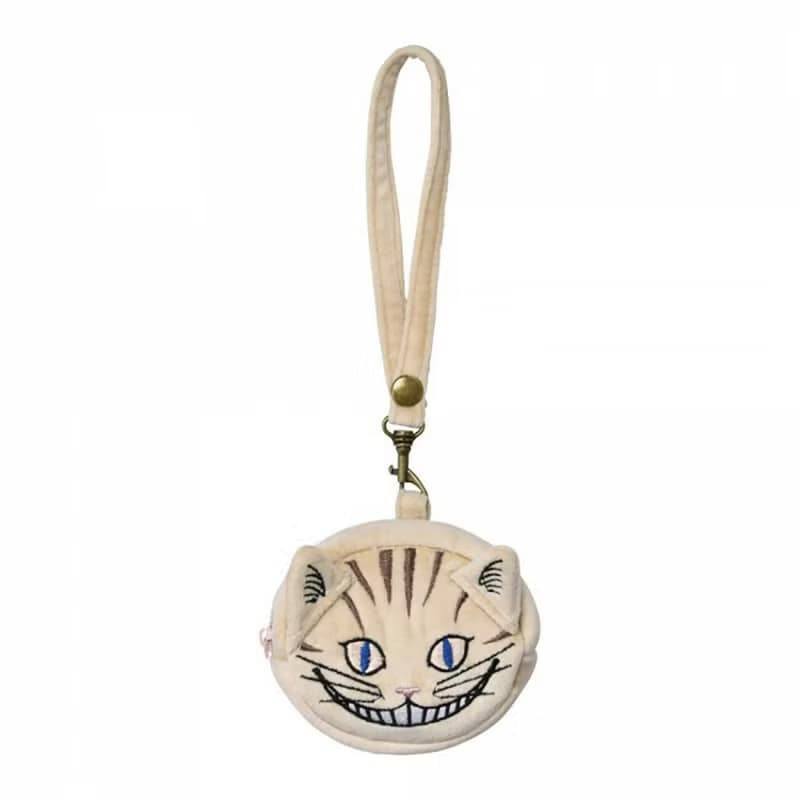 日本Magnets 愛麗絲夢遊仙境系列 柴郡猫造型隨身零錢包