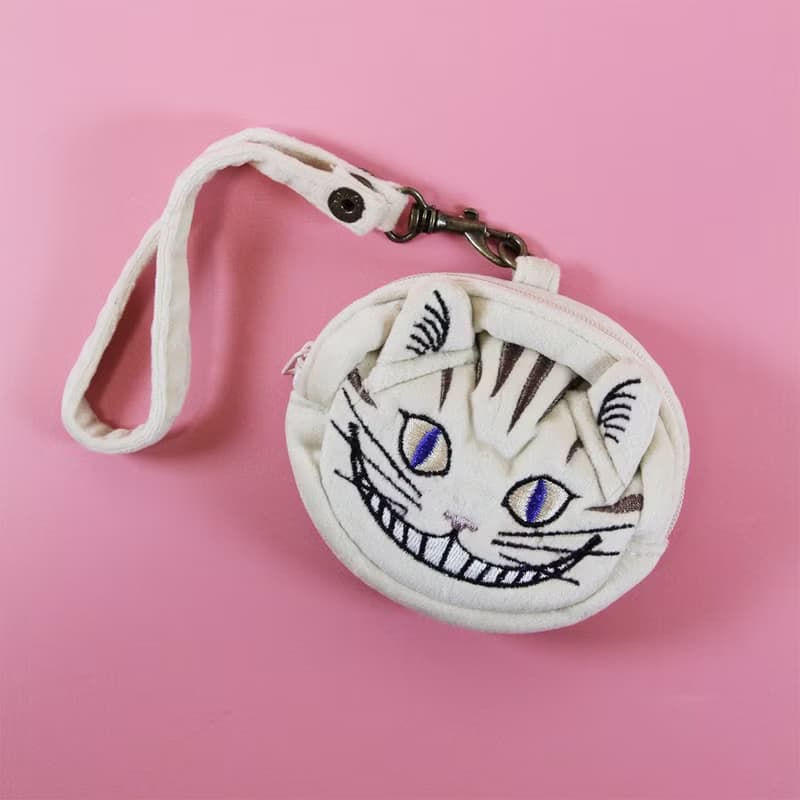 日本Magnets 愛麗絲夢遊仙境系列 柴郡猫造型隨身零錢包