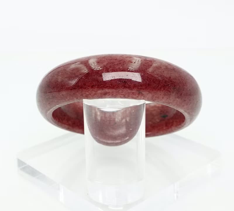 寶麗金珠寶-天然草莓水晶手鐲