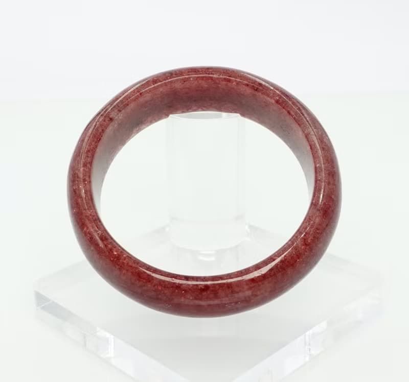 寶麗金珠寶-天然草莓水晶手鐲